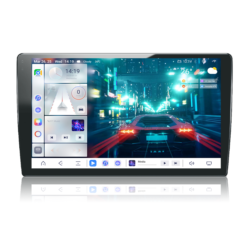CAR MULTIMEDIA PLAYER 7インチ MCX TN100 Octa-Core Split Screen 4G DVD Carplayer Touch Screen