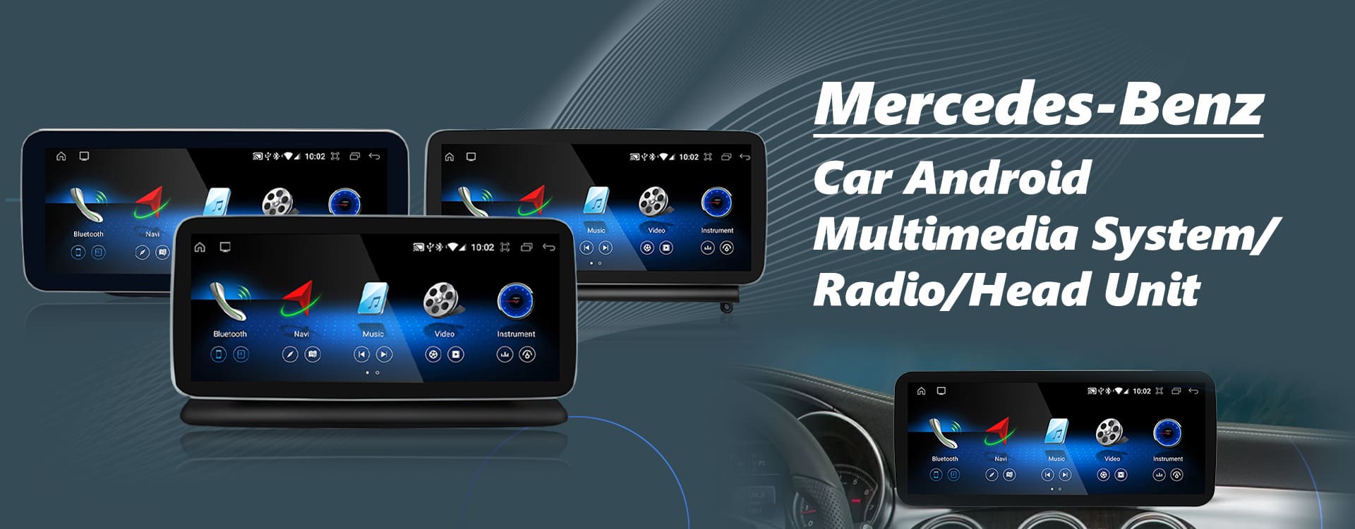 benz android car touch screen carplay