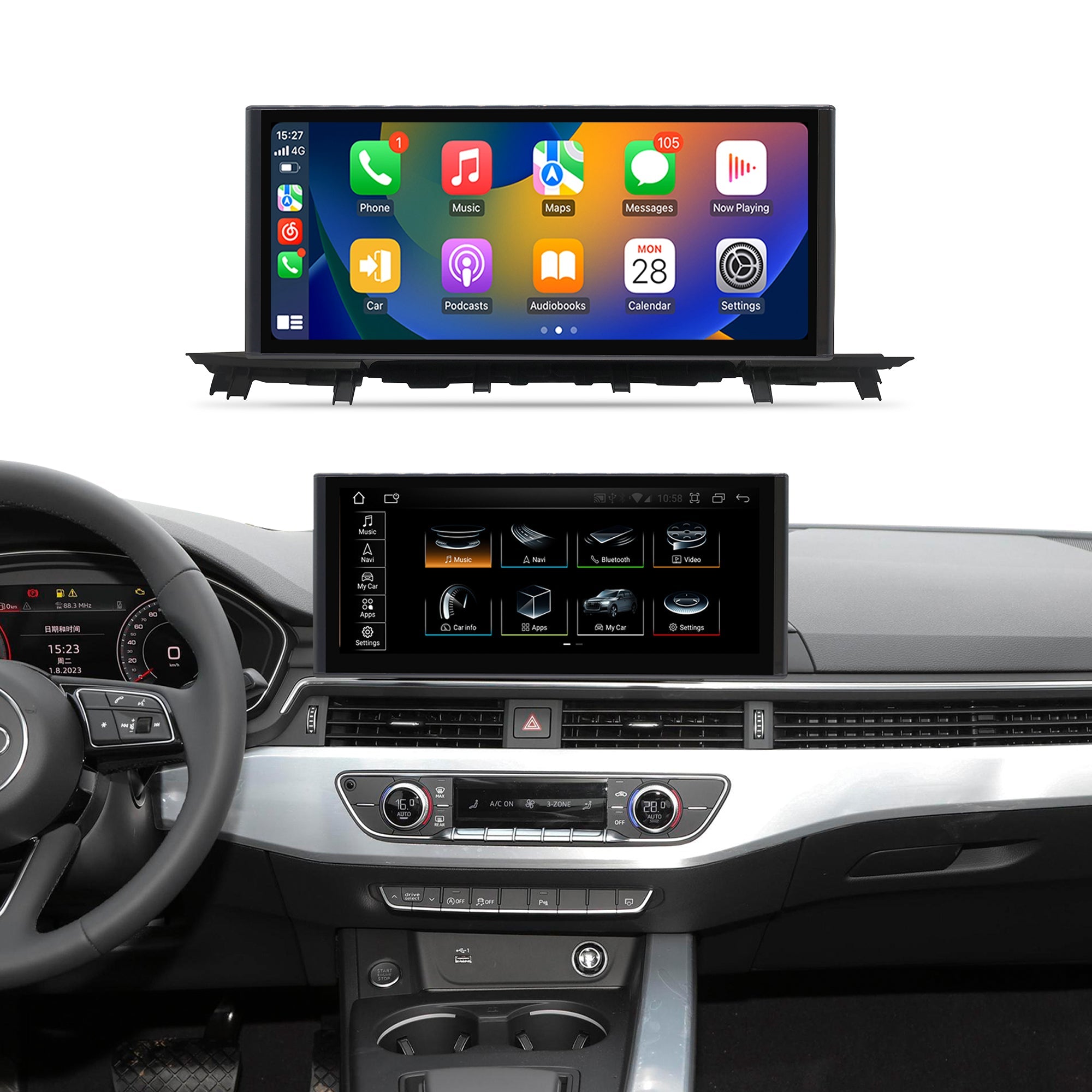audi car Android touch screen
