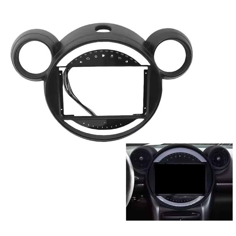 BMW | Smart Mini | 2007-2011 | 9 Inch Car Radio Adapter Dash Panel Kit