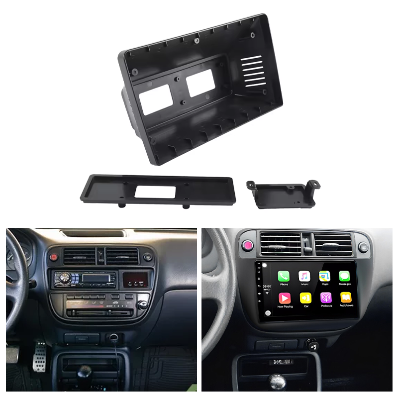 1999 honda civic radio install kit frame