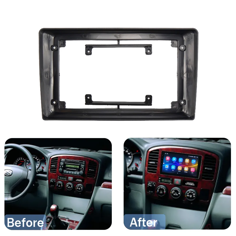 Suzuki | Grand Vitara | 2001-2006 | 9 Inch Car Frame Fascia | Car Radio Adapter Dash Panel Kit