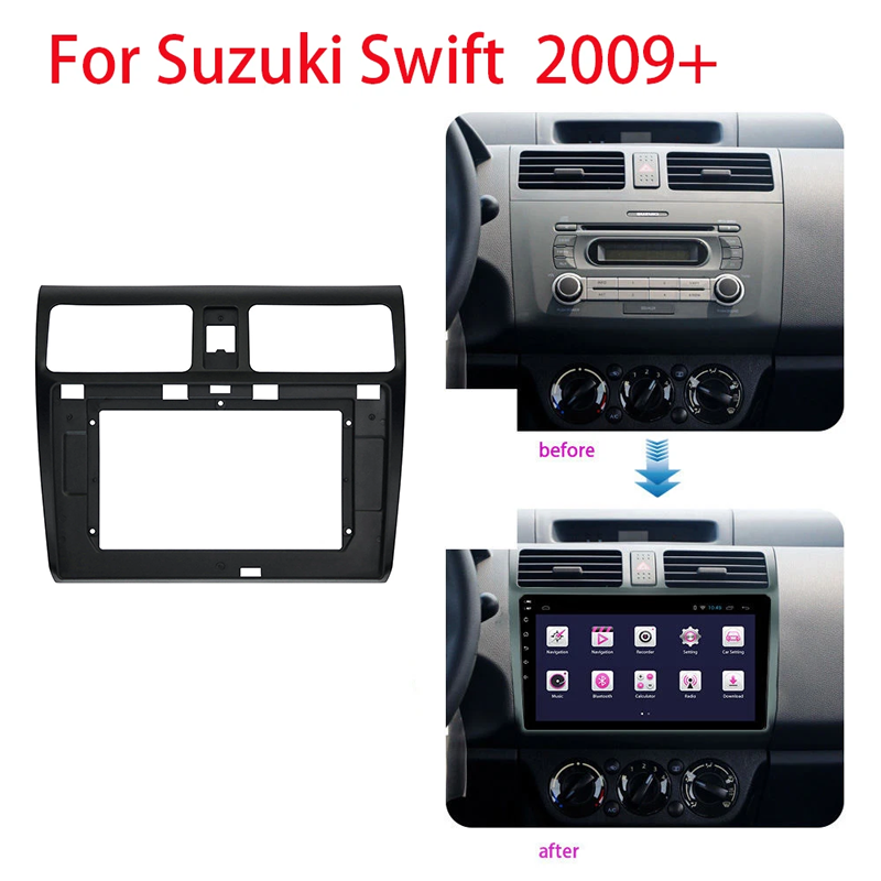Suzuki | Swift | 2009+ | 10 Inch Car Radio Adapter Dash Panel Kit