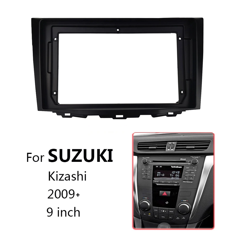 Suzuki | Kizashi | 2009-2014 | 9 Inch Car Frame Fascia | Car Radio Adapter Dash Panel Kit