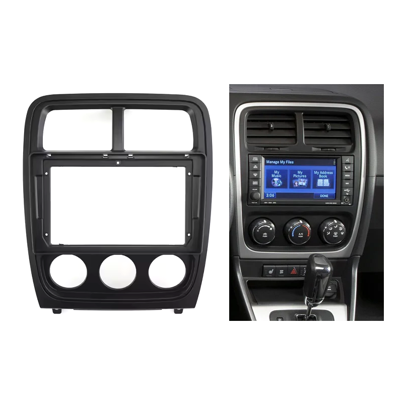Volkswagen | Touareg | 2011-2017 | Kit de panel de radio de 9 pulgadas