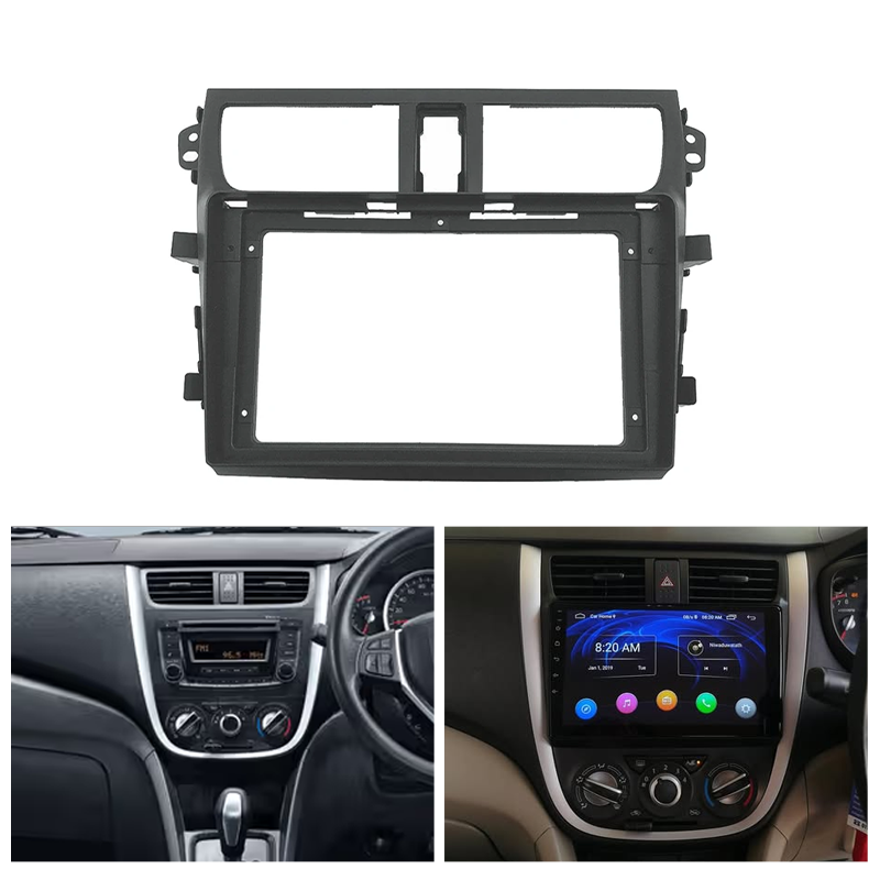 Suzuki | Celerio | 2015-2018 | 9 Inch Car Frame Fascia | Car Radio Adapter Dash Panel Kit