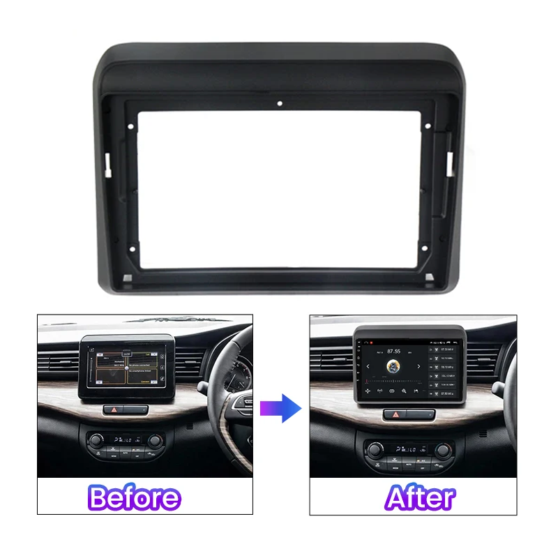 Suzuki | Ertiga | 2018+ | 9 Inch Car Frame Fascia | Car Radio Adapter Dash Panel Kit