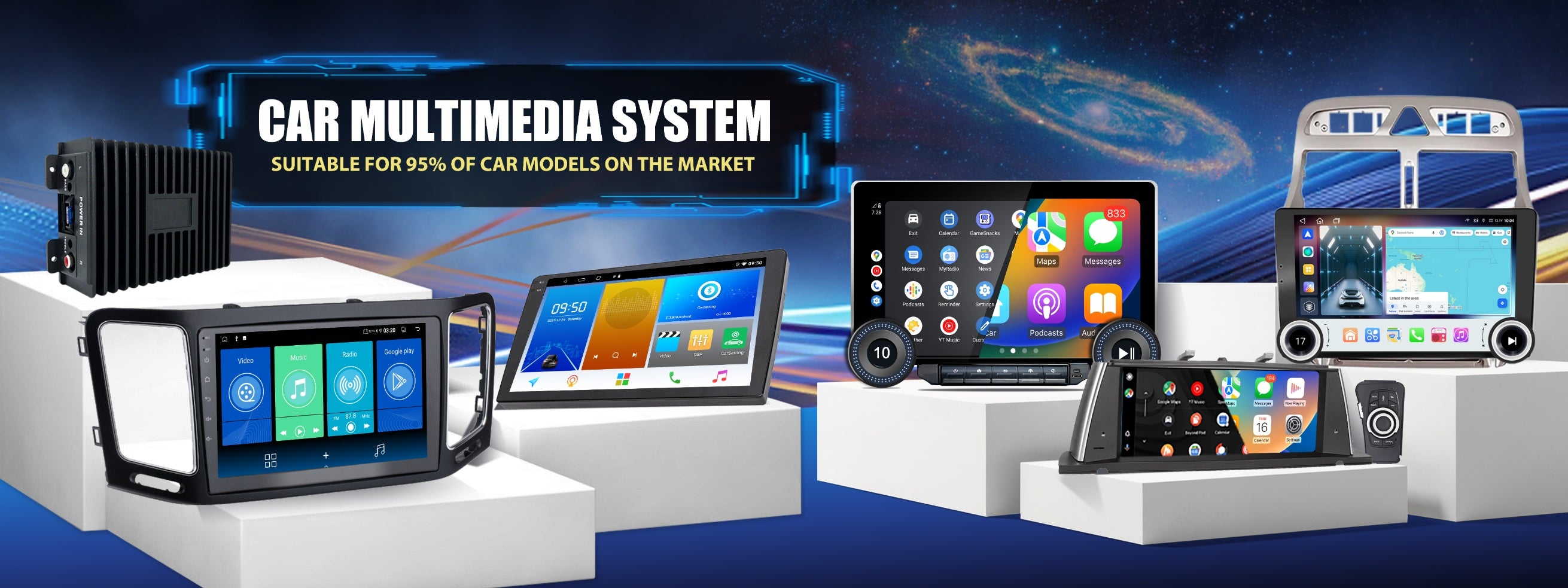 Android car audio dvd carplayer