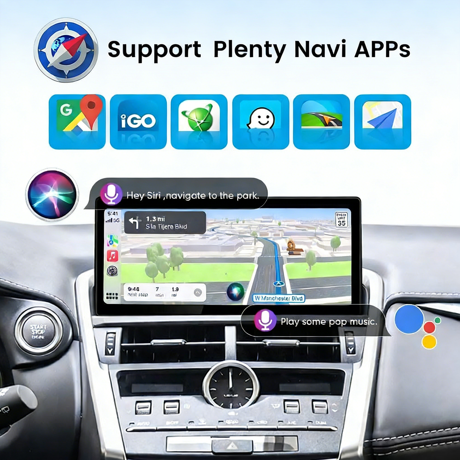 Android car dvd player for lexus nx