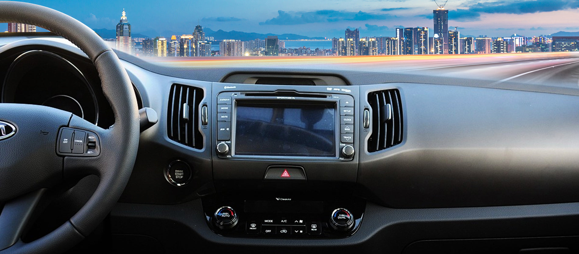 Android radio head unit with bluetooth