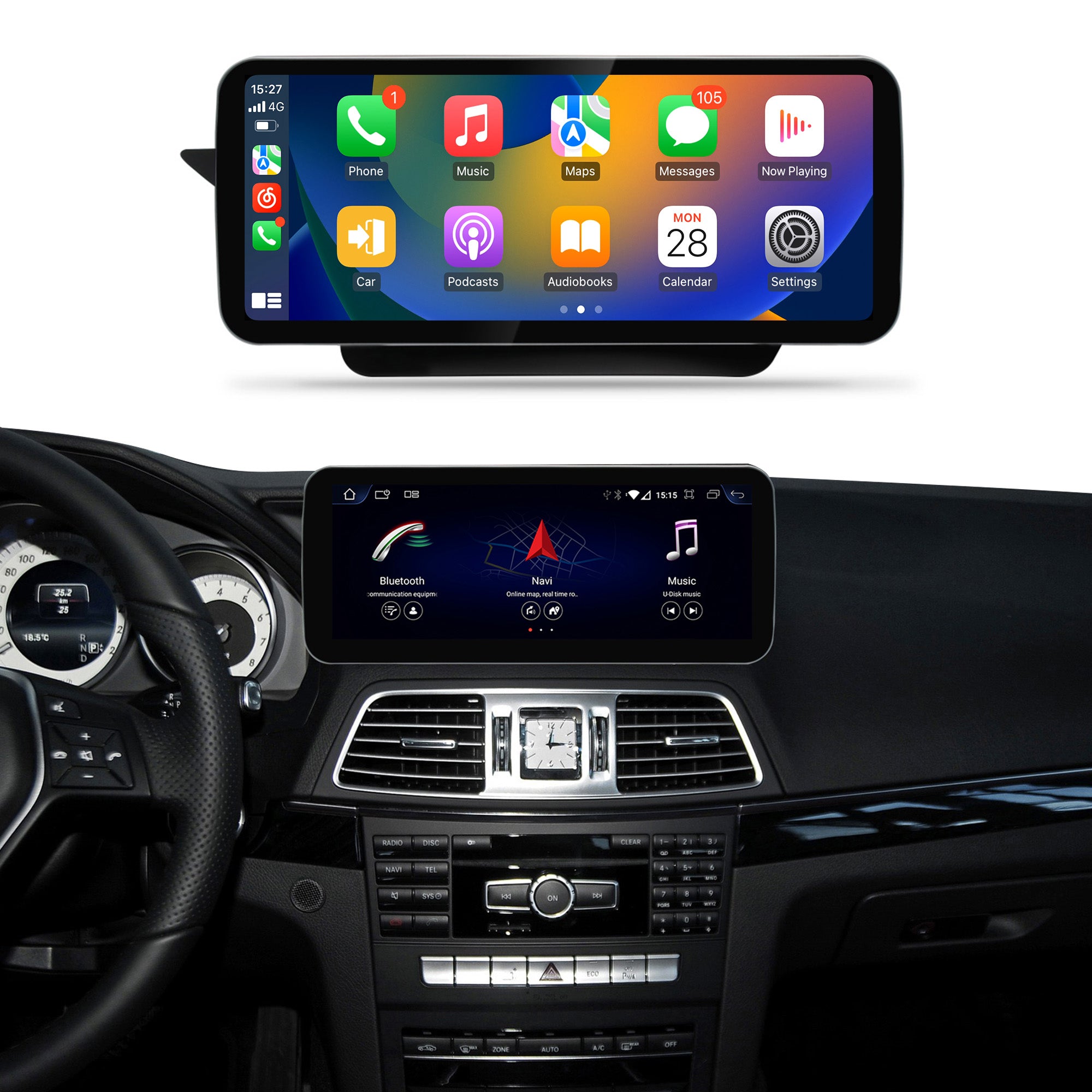 Benz E Class car touch screen Android