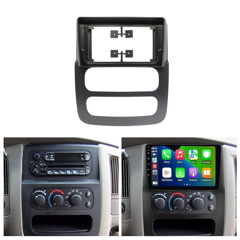 Dodge touch screen car audio frame