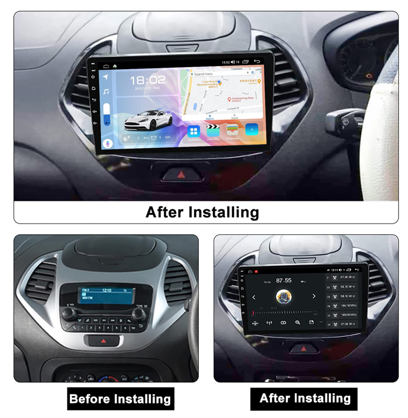 Ford Figo Car Radio Adapter  Panel Kit