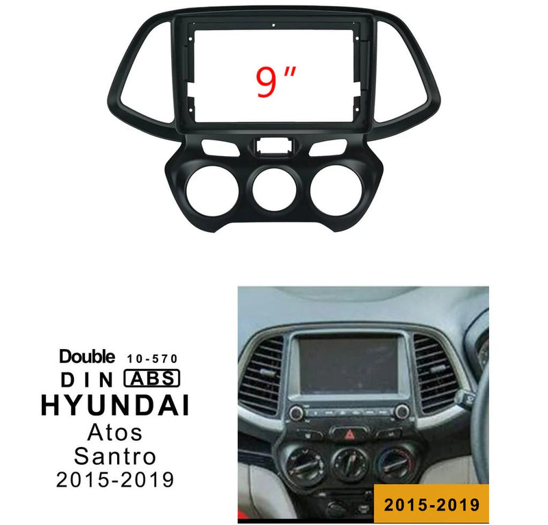 Hyundai Santro Atos car radio frame panel