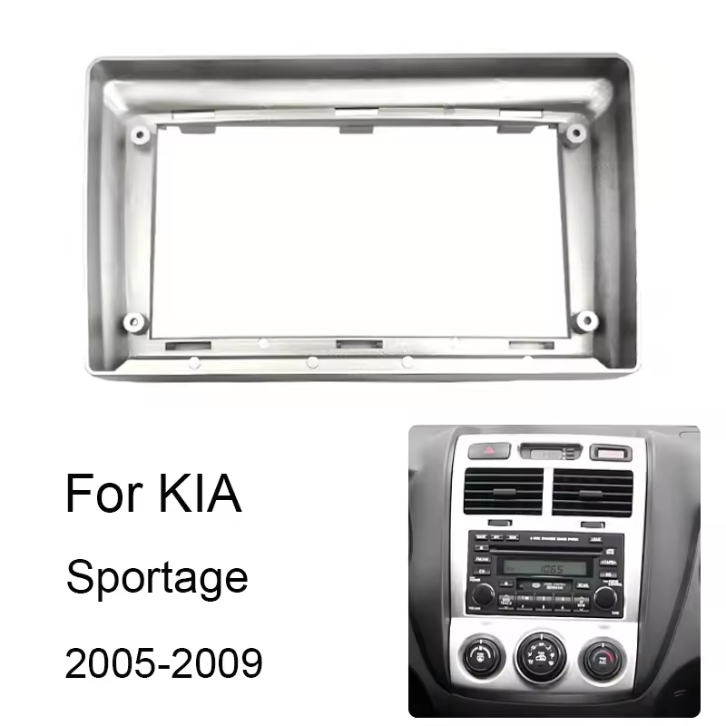 Kia | Sportage | 2005-2009 | 9 Inch Car Radio Frame Dash Panel Kit