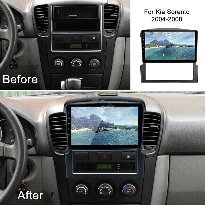 Kia  Sorento 2004-2008 car radio frame kit