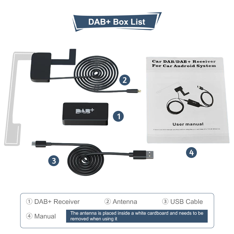 MCX Car radio DAB Box List