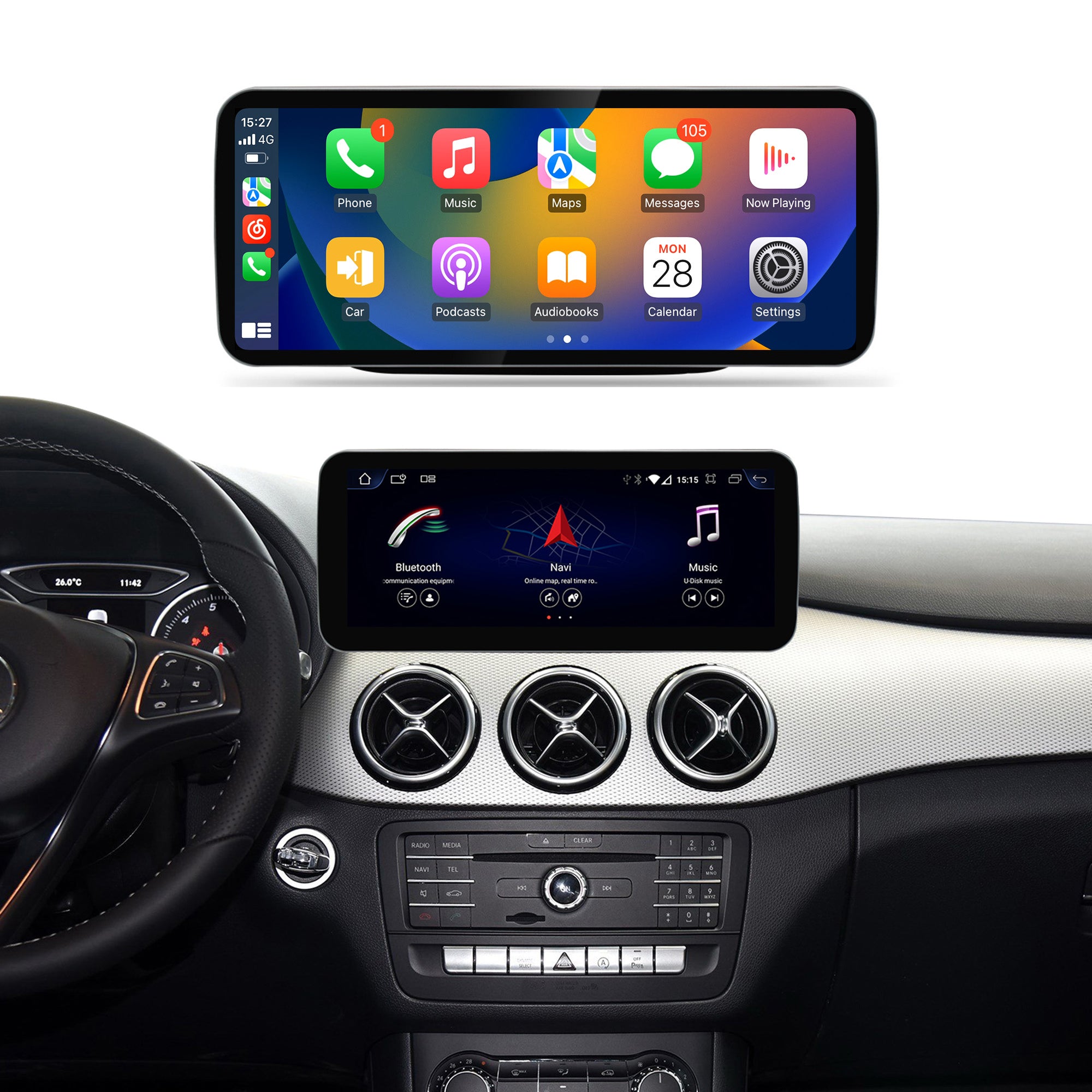 Mercedes Benz B Class W246 car radio Android