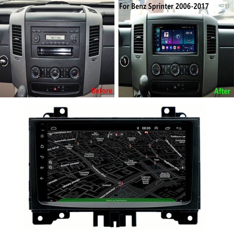 Mercedes Benz Sprinter car radio frame kit
