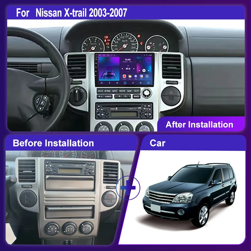 Nissan 10.1 Inch Radio Stereo Fascia Panel Frame 