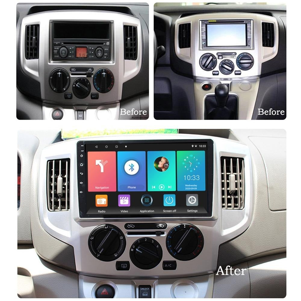 Nissan | NV 200 | 2011-2018 | 9 Inch Car Radio Frame Dash Panel