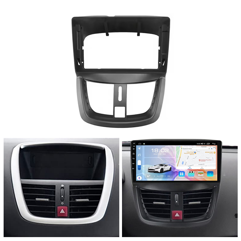 Peugeot 207 Car Radio Fascia Kit