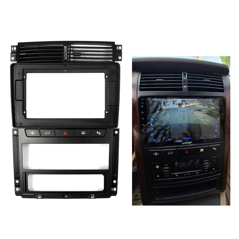 Peugeot 405 Car Head Unit Fascia Kit Frame Kit