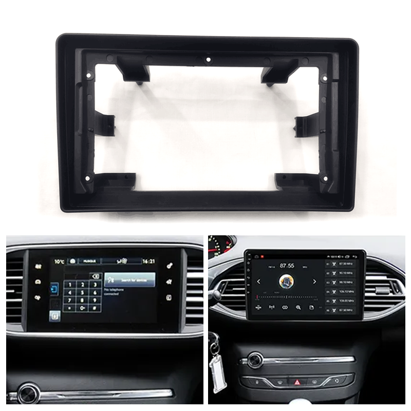 Peugeot 9 Inch Car Radio Kit Frame Kit