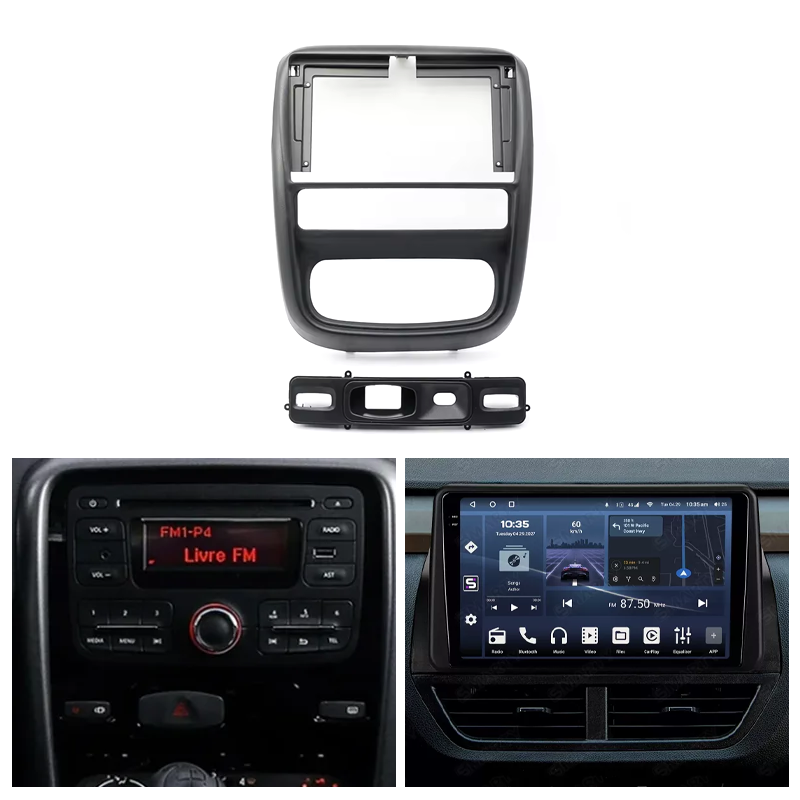 Renault Duster Car Frame radio Fascia Panel