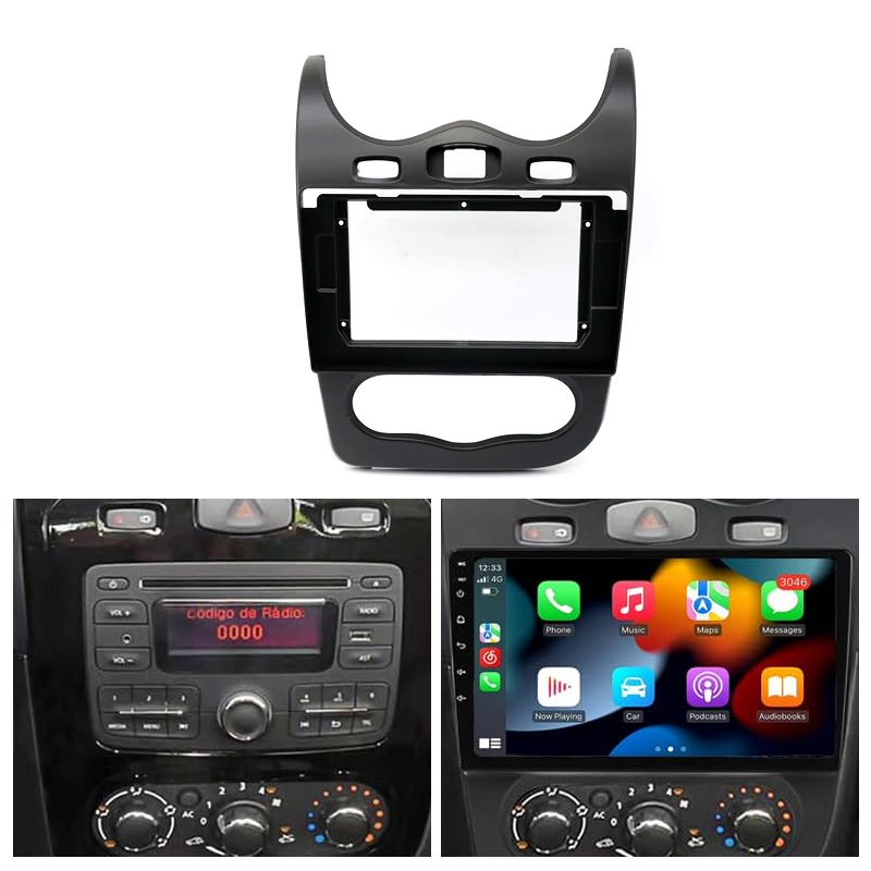 Renault Sandero Logan Car Dash Kit Radio
