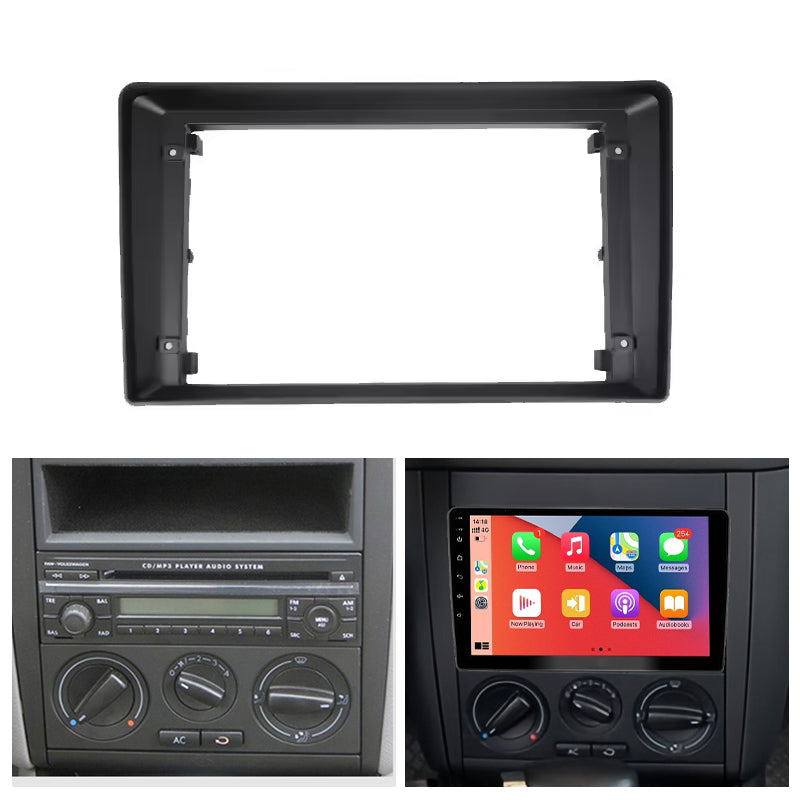 Volkswagen Bora 2004 car radio frame mcxcarplayer 