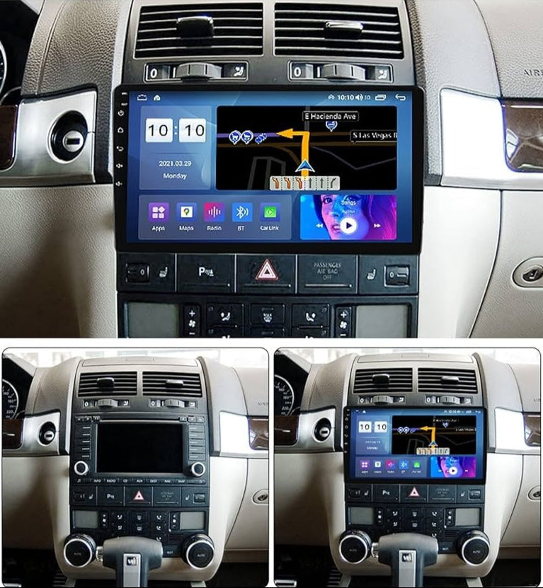 Volkswagen Touareg  Car Radio Frame Dash Panel Kit