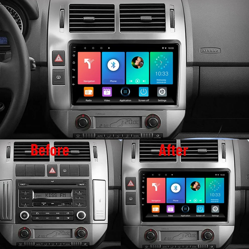 Vw polo 2005 car radio frame