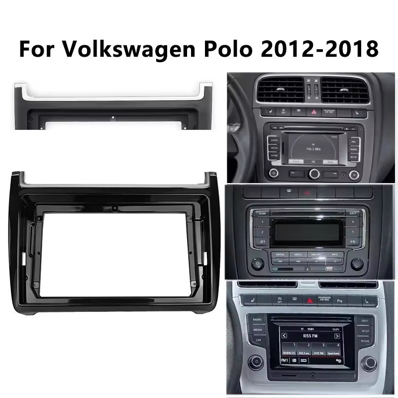 Vw polo 2005 car radio frame kit fascia