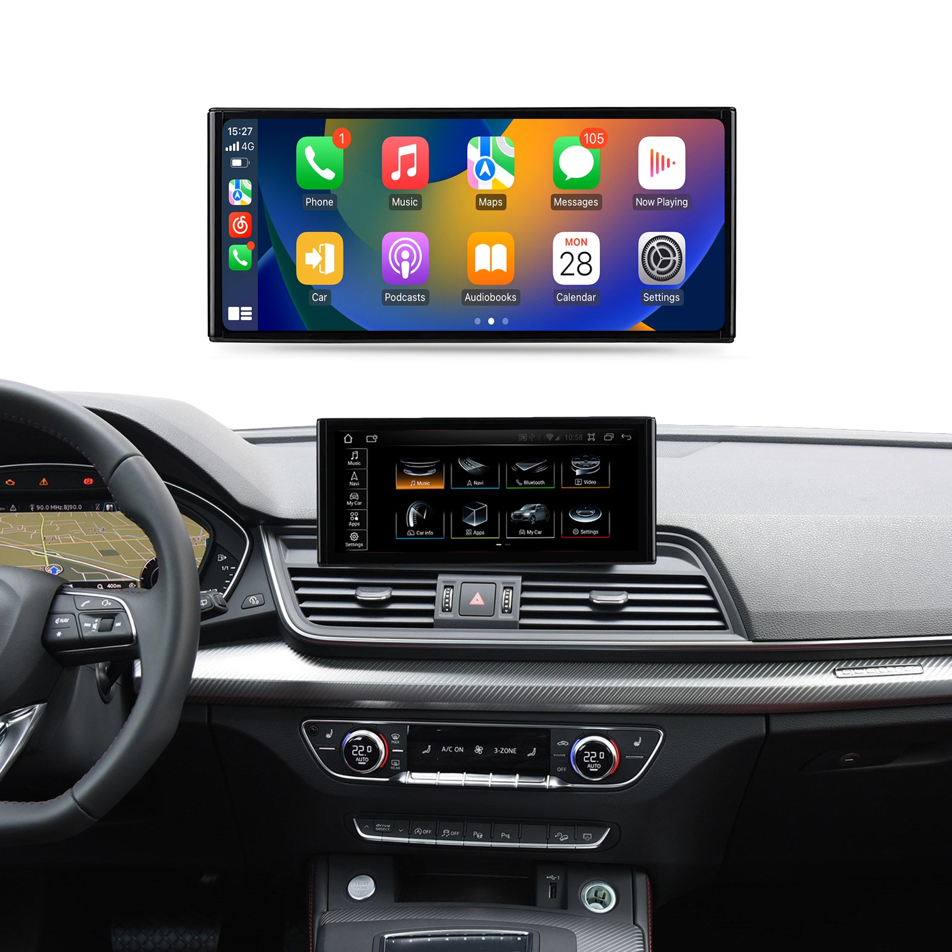 android car stereo double din