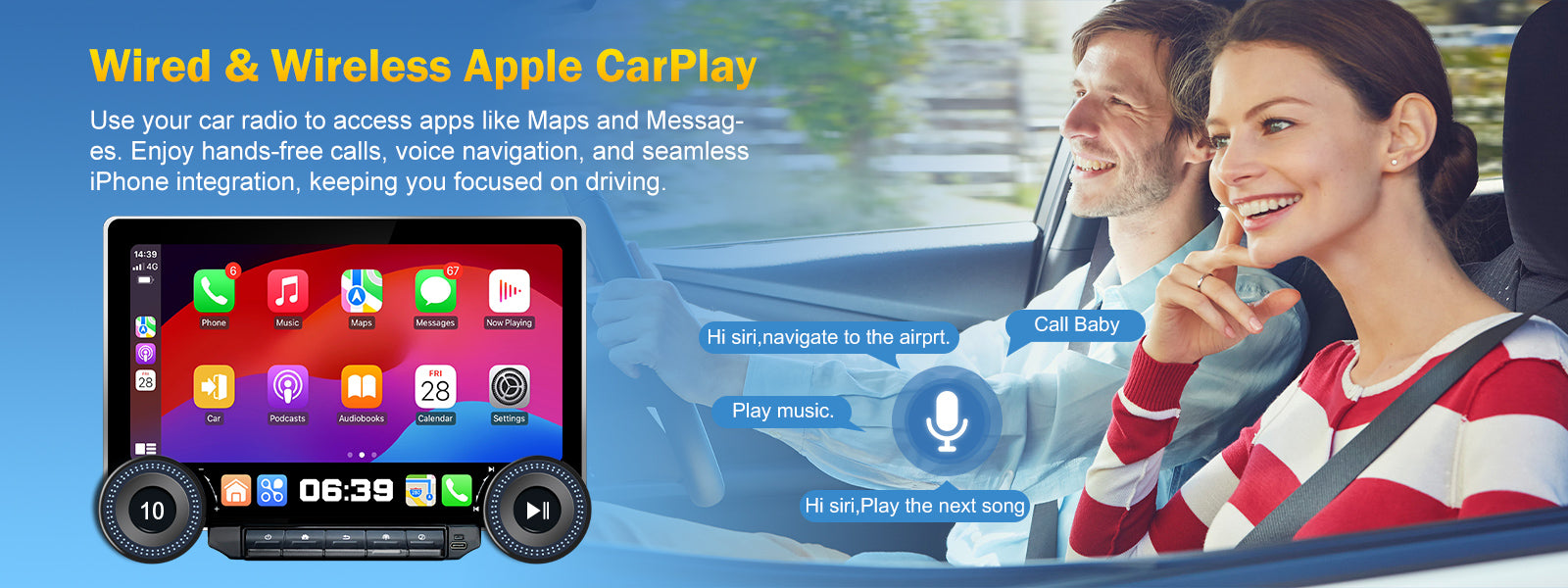 android car stereo with android auto  