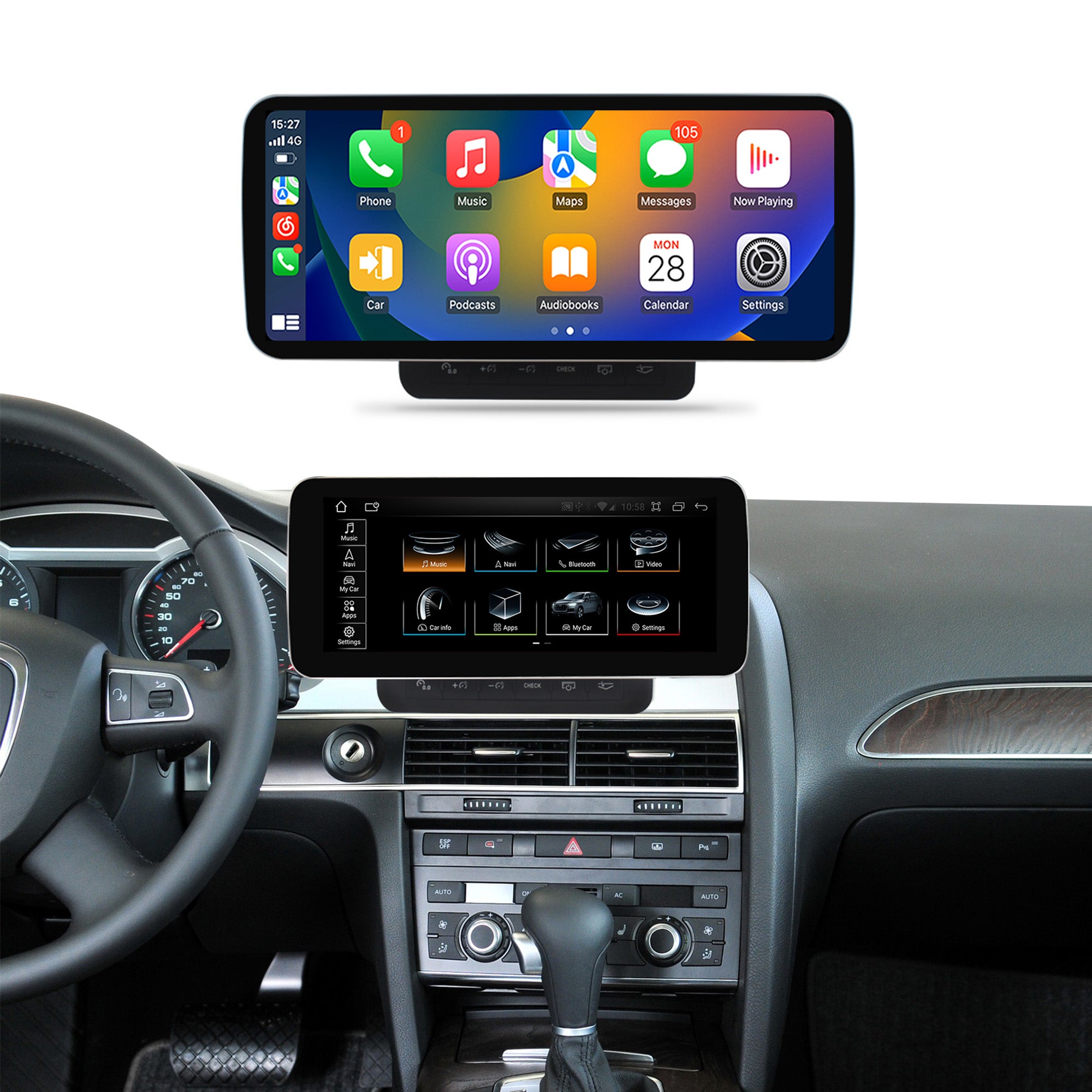 audi a6 android head unit