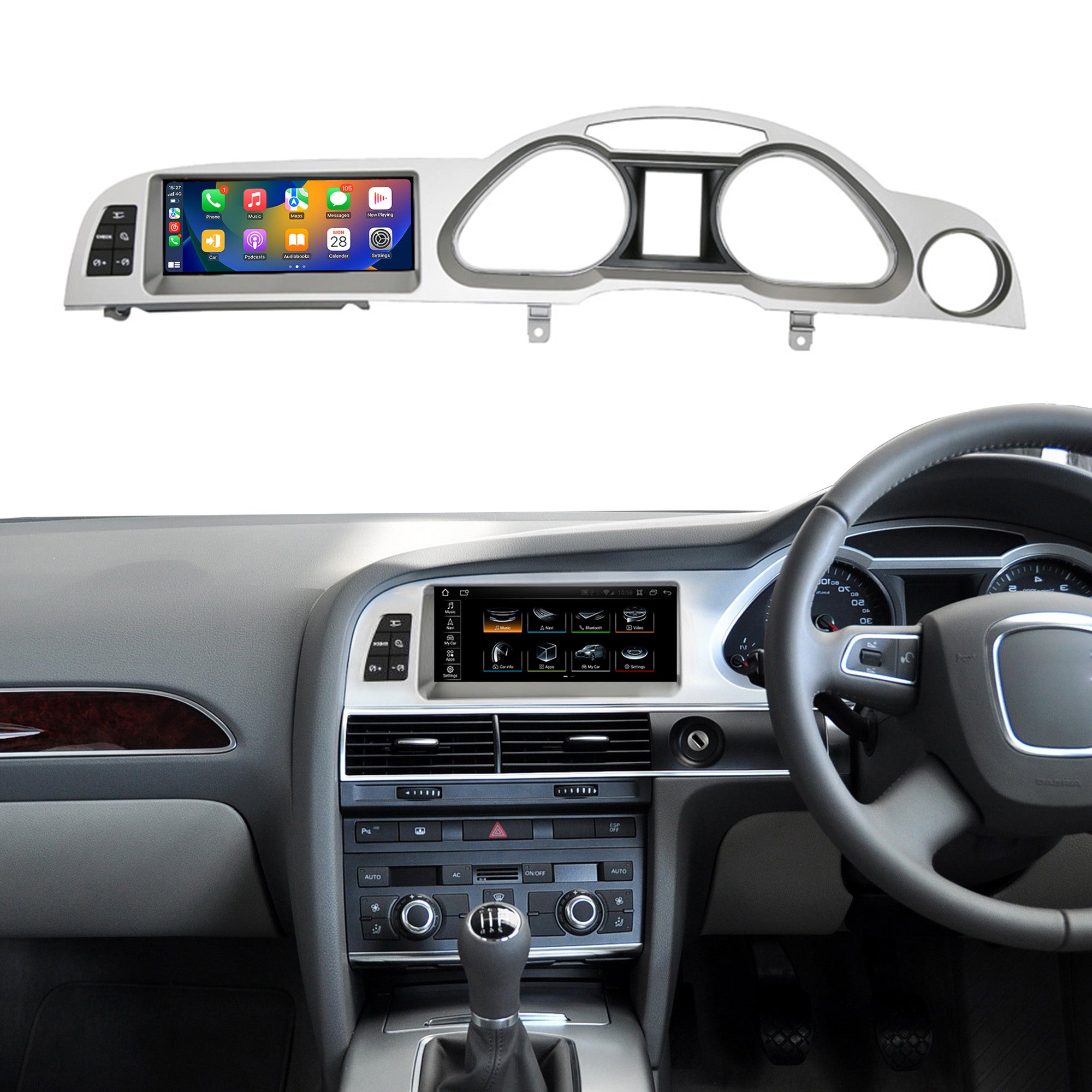 audi a6 head unit upgrade