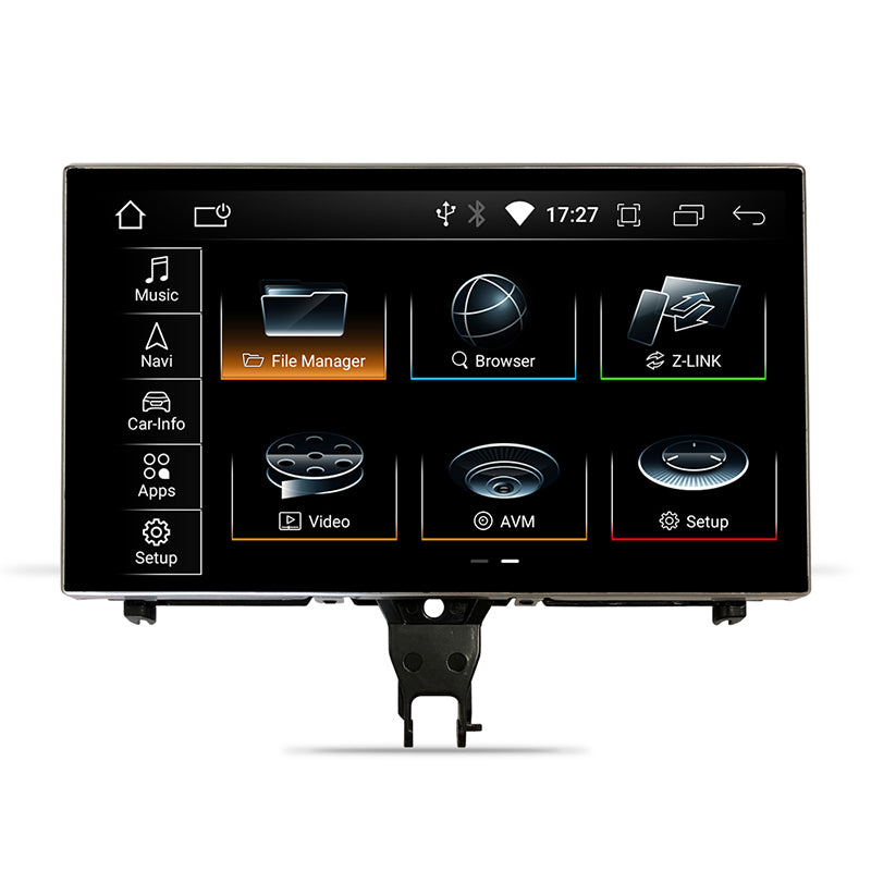 audi head unit display
