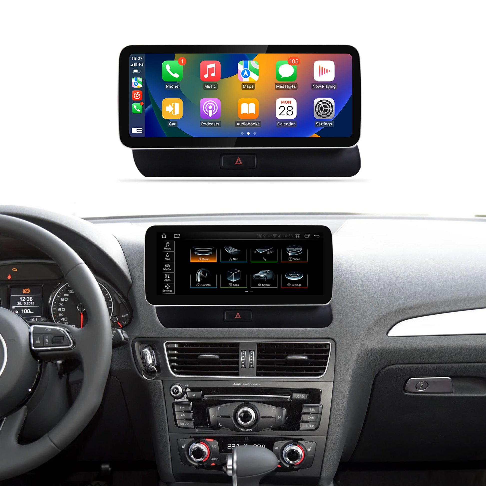 	
audi q5 radio upgrade