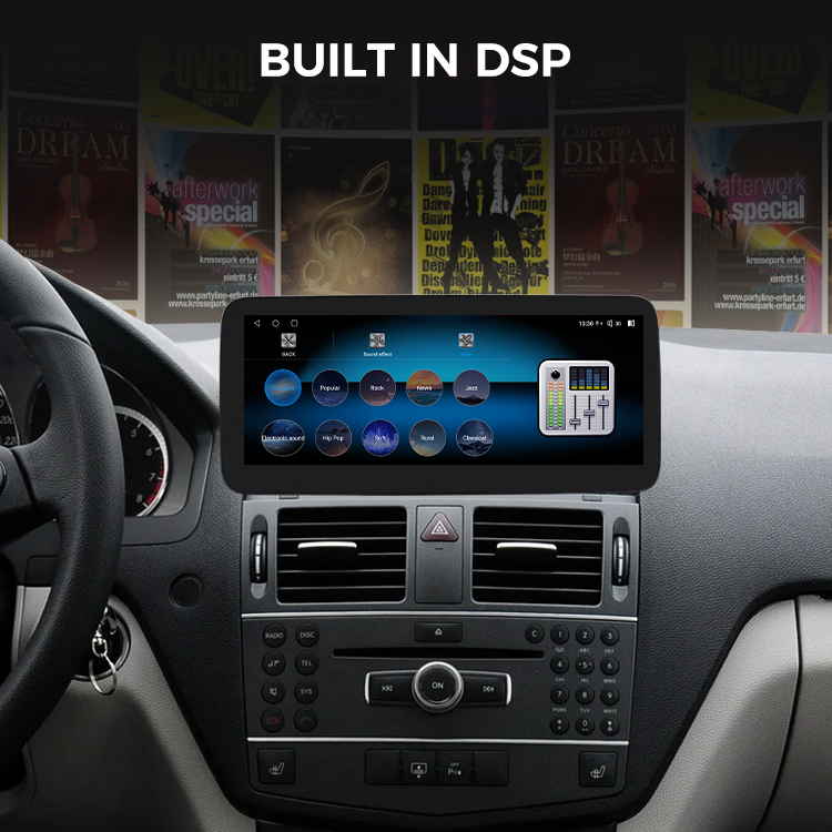 benz Android car radio