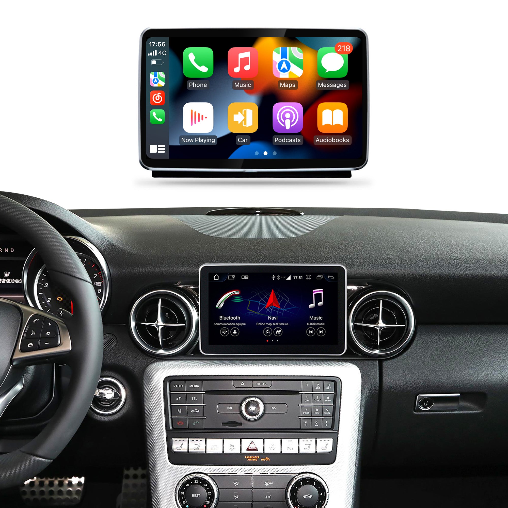 benz slc slk class Android car radio