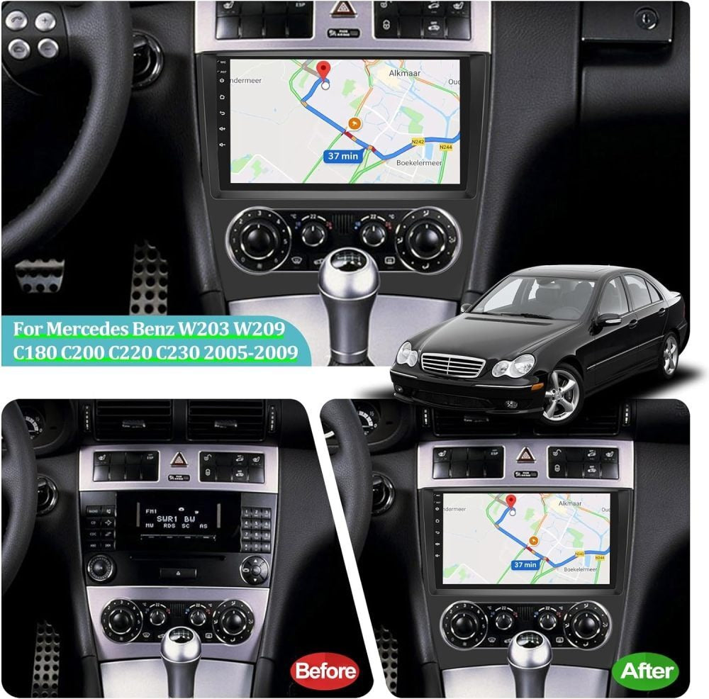 benz w203 w209 car rame