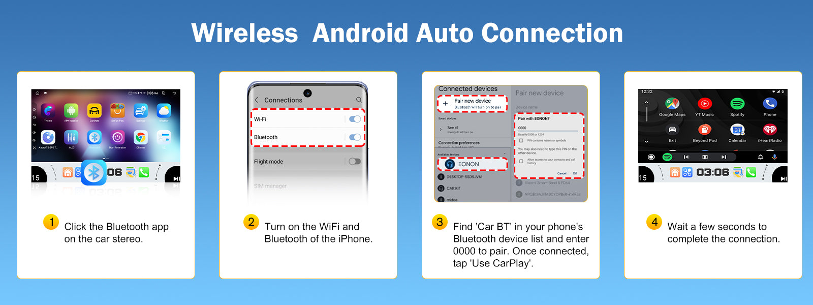 best double din radio with volume knob for sale