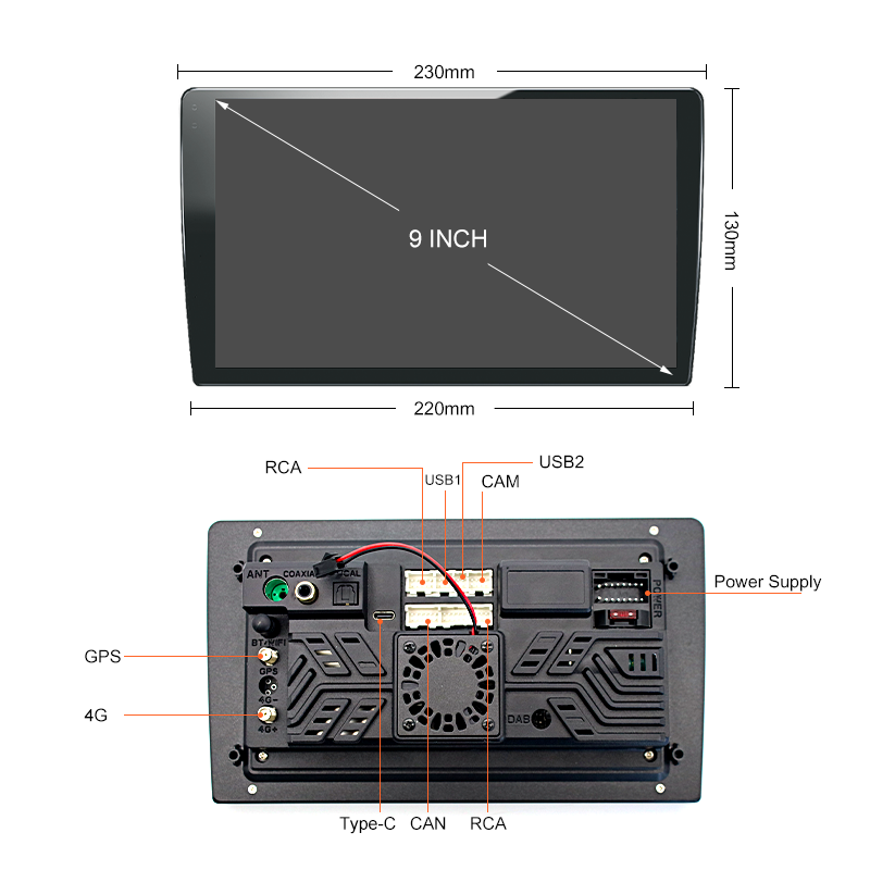 bluetooth radio for car touchscreen