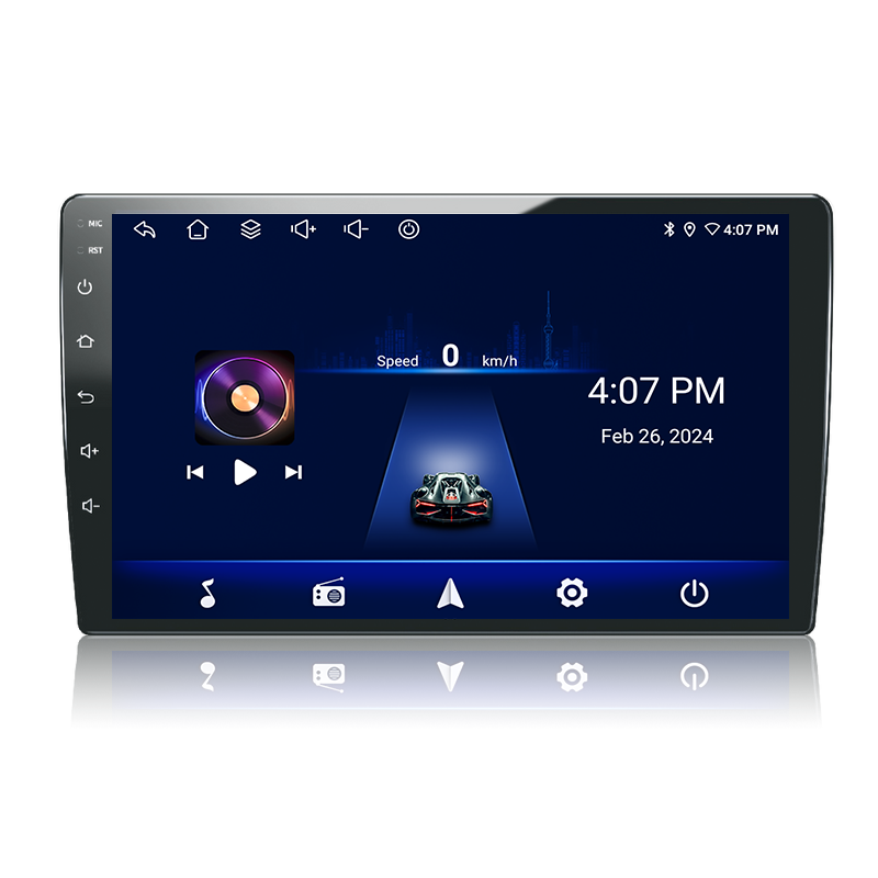bluetooth touch screen radio for car