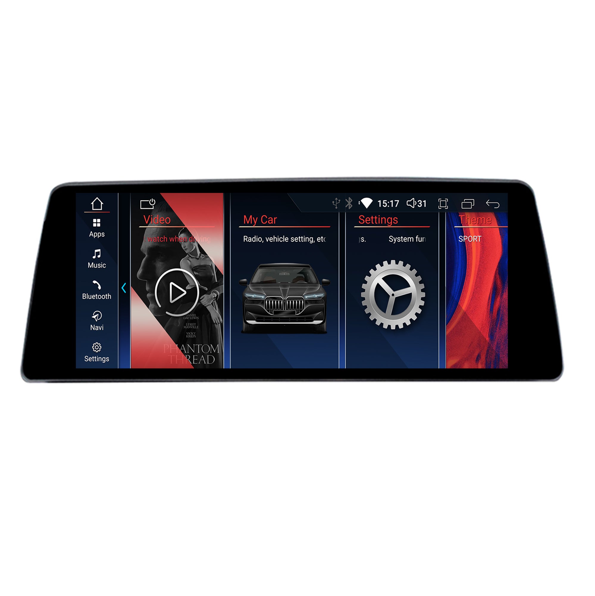 	
bmw 7 series car radio