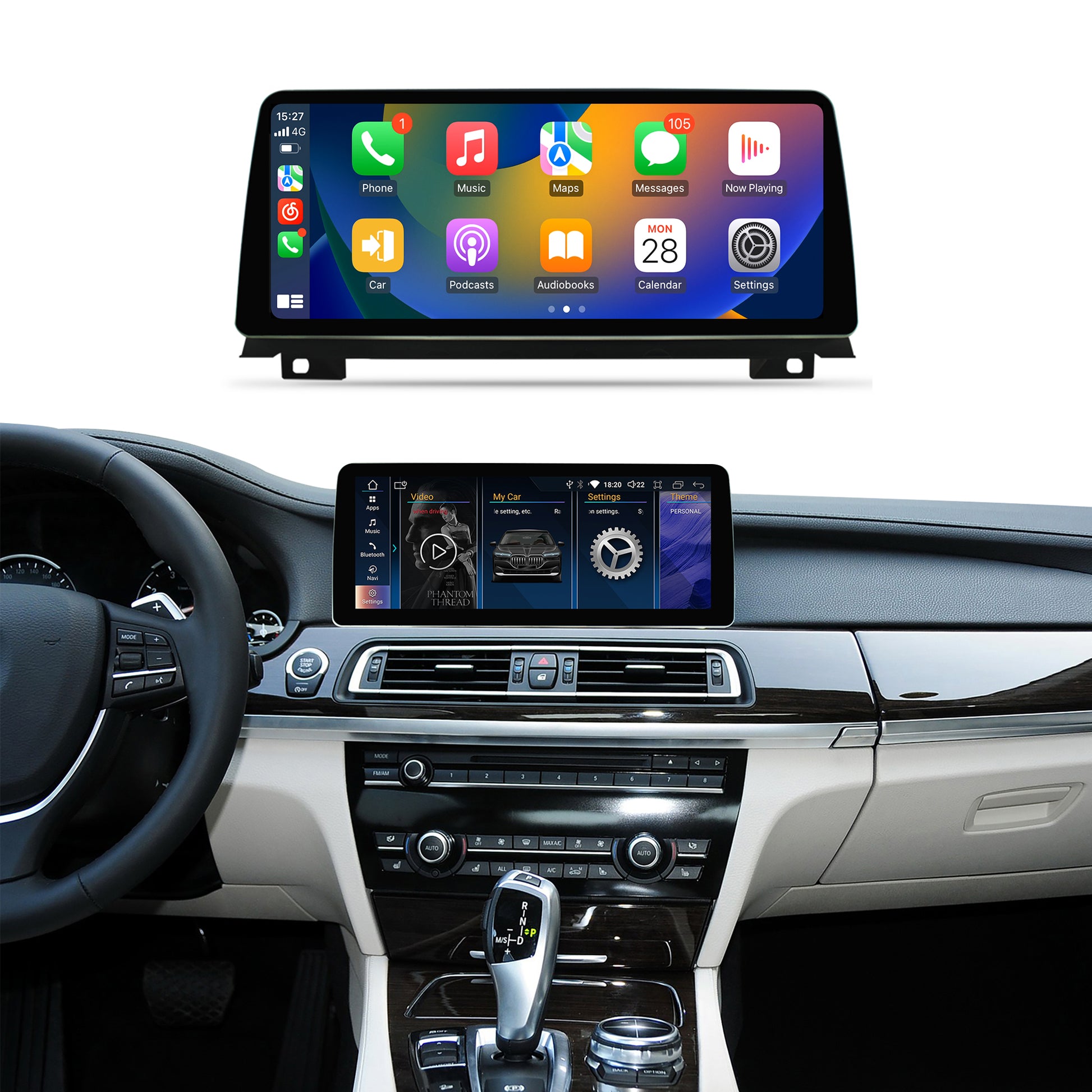 bmw 7 series carplay car radio system