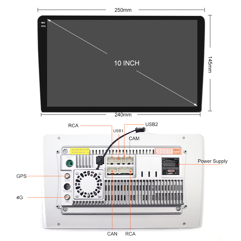 car audio touch screen
