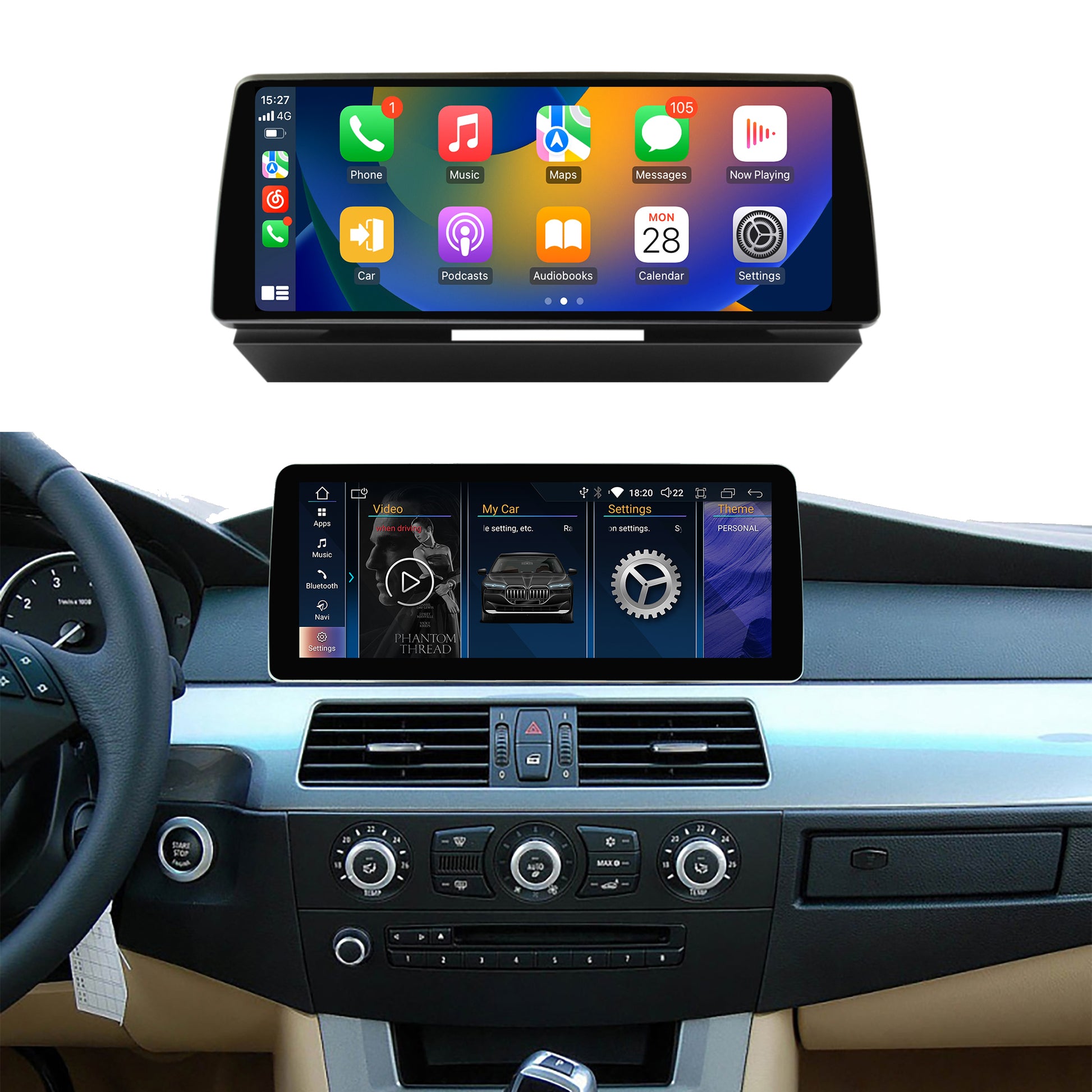 car dashboard gps navigation